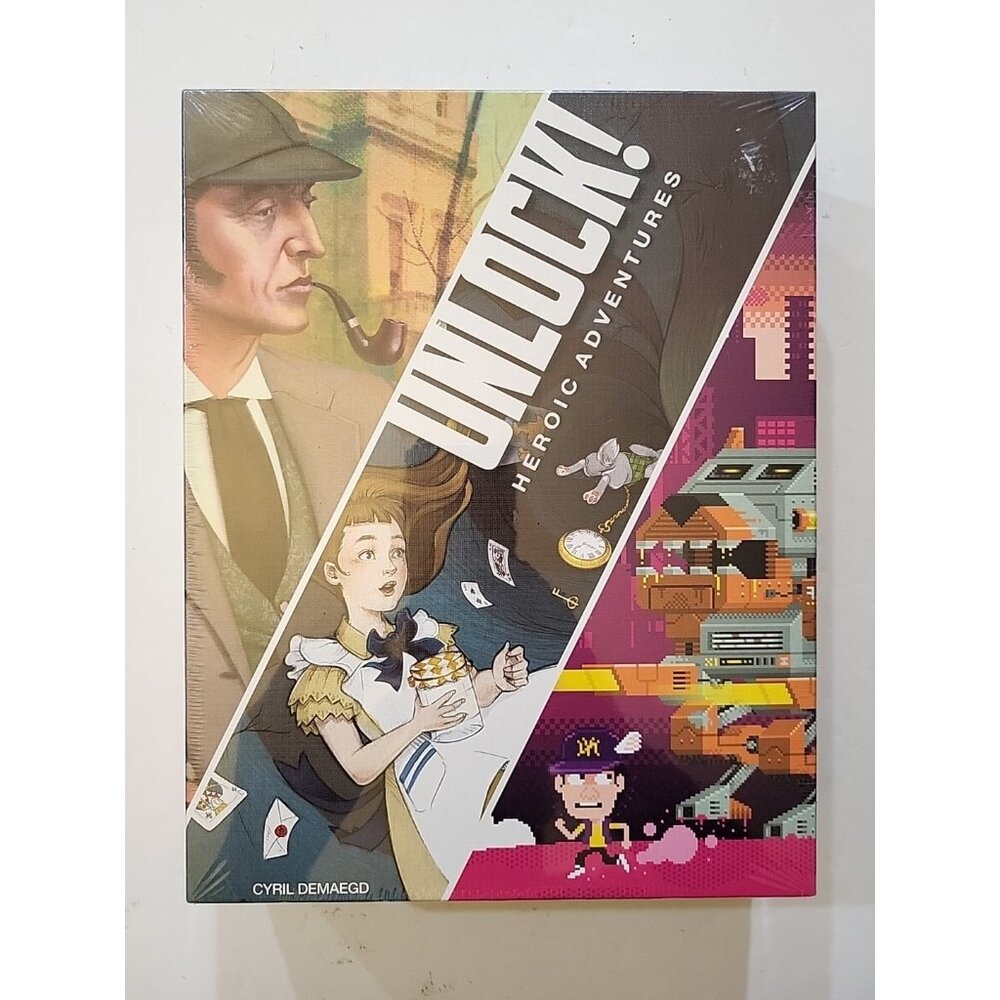 UNLOCK! Heroic Adventures Board Game NEW FACTORY SEALED